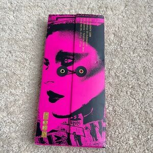 Brand New Pat McGrath Pink and Black Eyeshadow Palette with Gold Accents